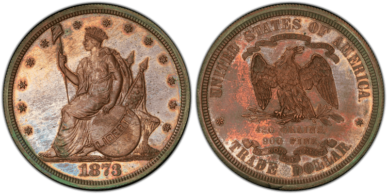 1873 Proof Dollar Pattern - J-1312