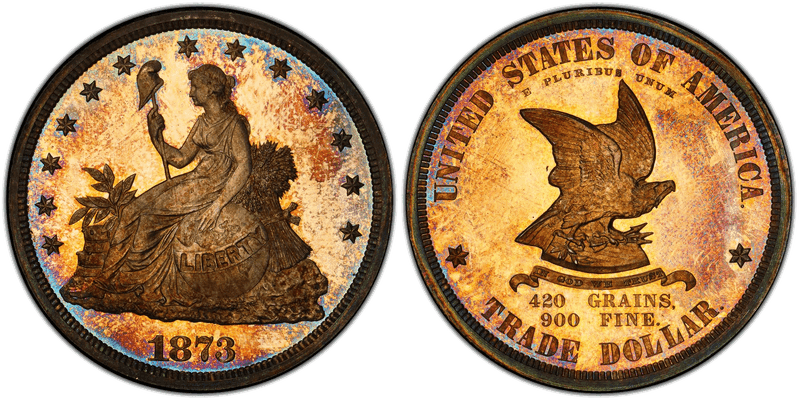 1873 Proof Dollar Pattern - J-1315
