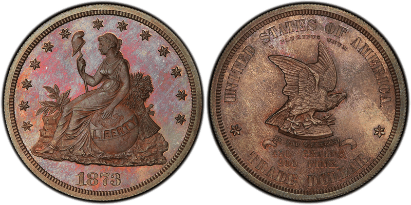 1873 Proof Dollar Pattern - J-1317