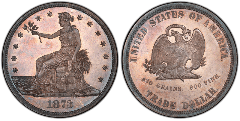 1873 Proof Dollar Pattern - J-1322