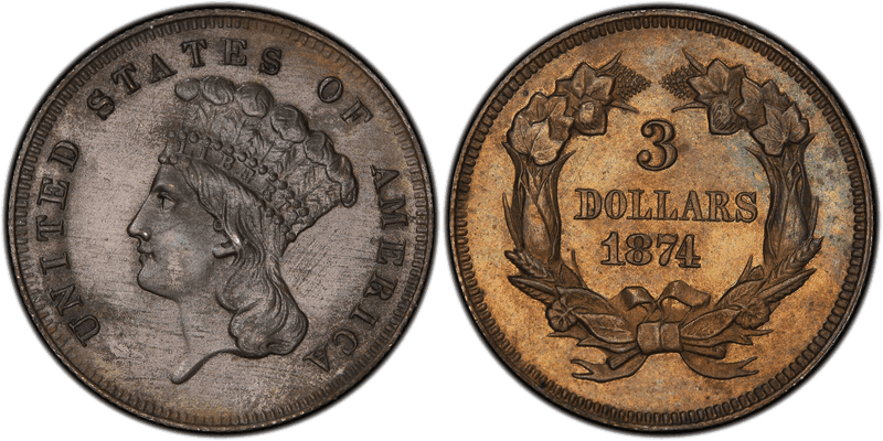 1874 Three Dollar Patterns