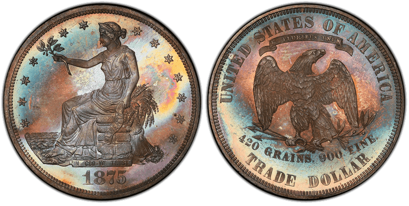 1875 Trade Dollar