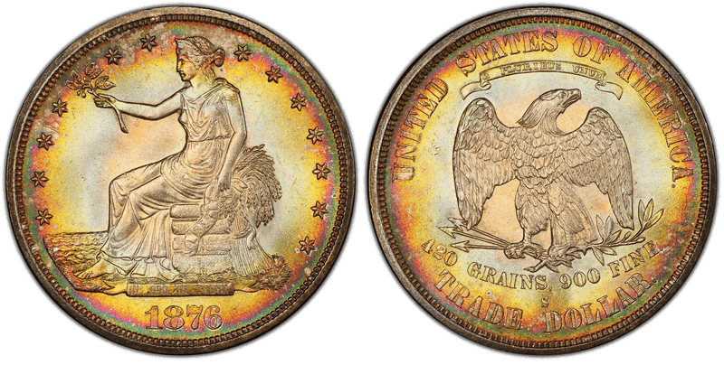1876 (S) Trade Dollar