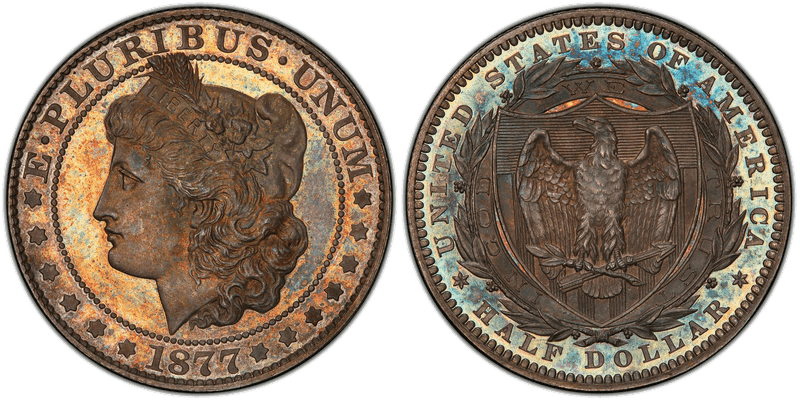 1877 Proof Half Dollar Pattern - J-1520