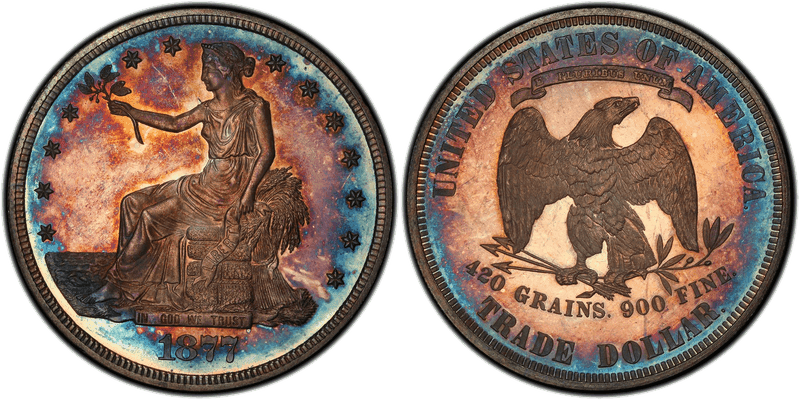 1877 Trade Dollar