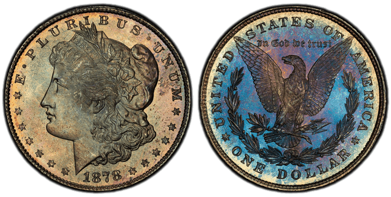 1878 Morgan Dollar - 8TF