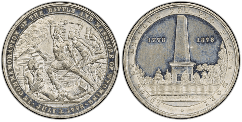 1878 HK-121, Wyoming Massacre Dollar