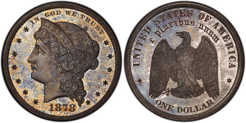 1878 Proof Dollar Pattern - J-1554