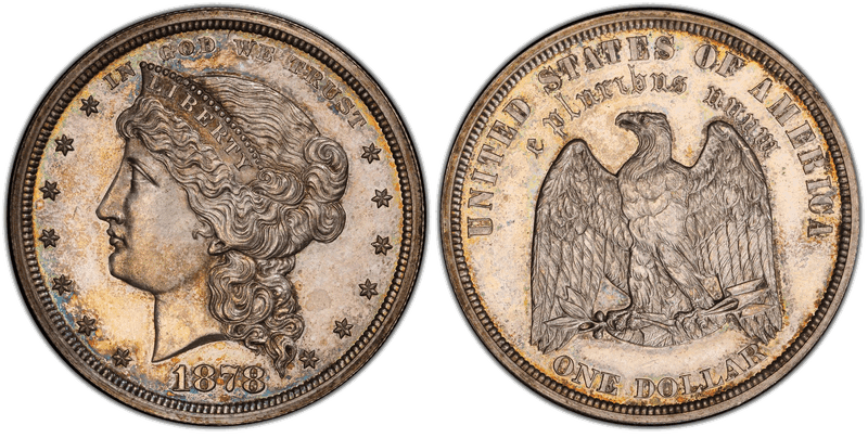 1878 Proof Dollar Pattern - J-1554a