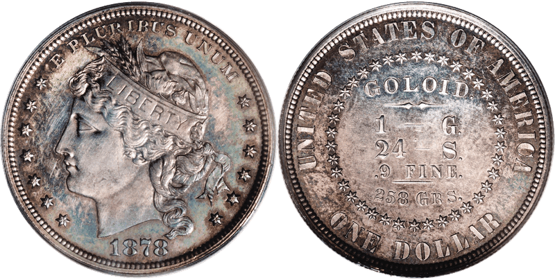 1878 Proof Dollar Pattern - J-1557