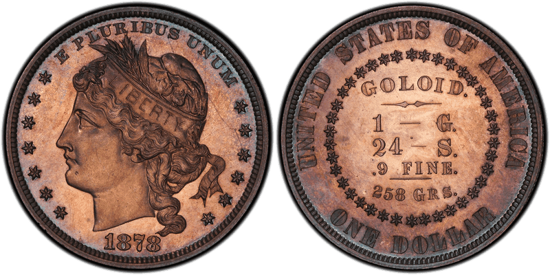 1878 Proof Dollar Pattern - J-1558