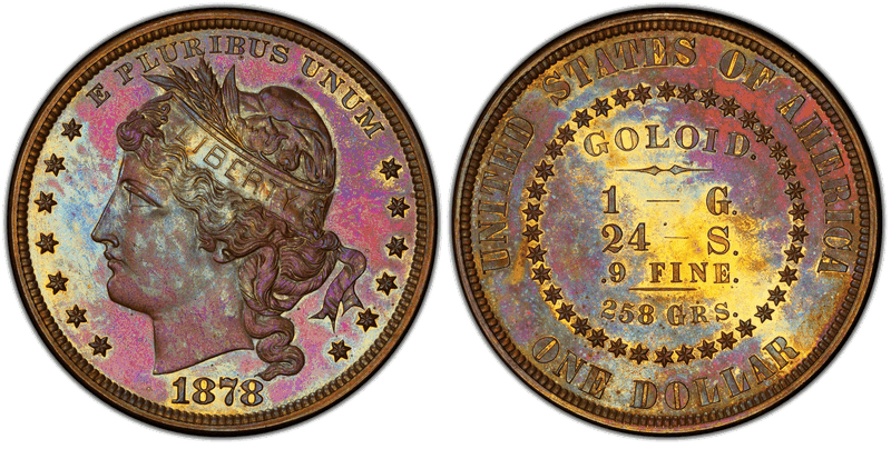 1878 Proof Dollar Pattern - J-1559