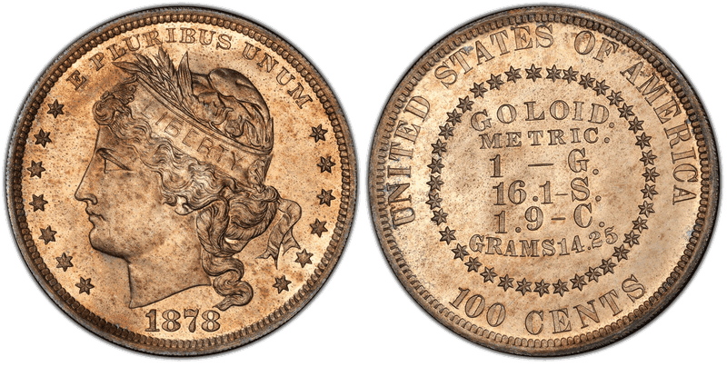 1878 Proof Dollar Pattern - J-1563