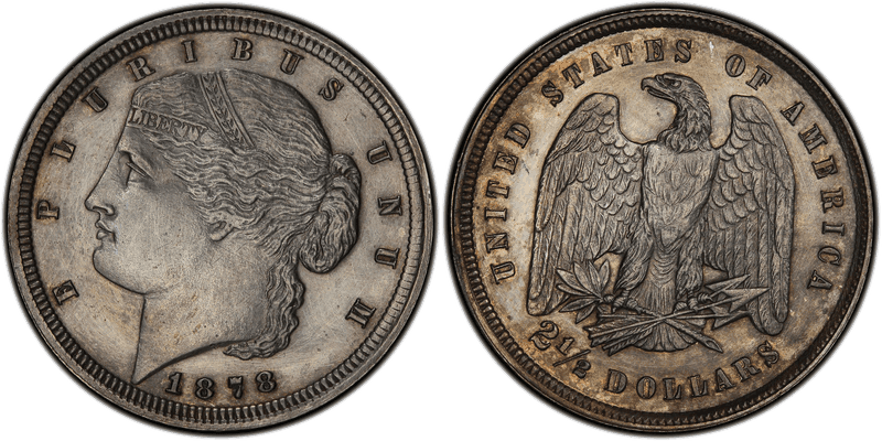 1878 Proof Quarter Eagle Pattern - J-1567