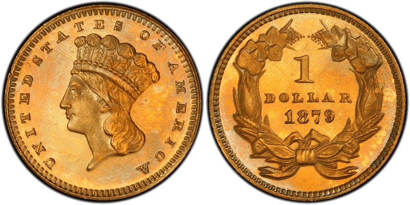 1879 Liberty Gold Dollar