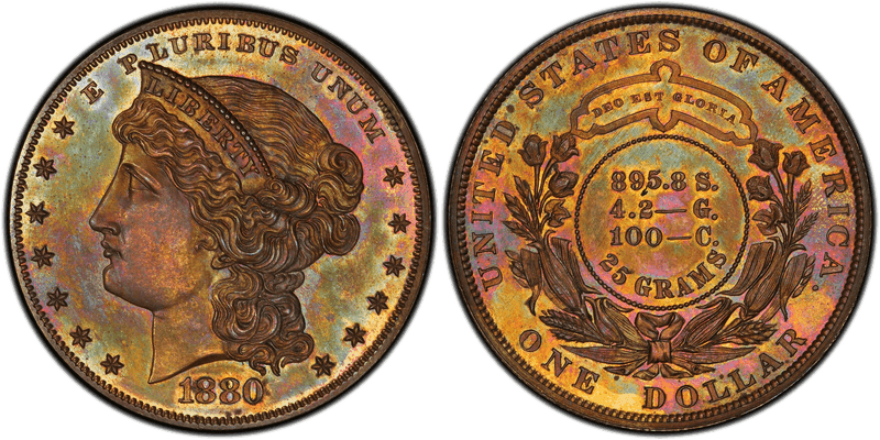 1880 Proof Dollar Pattern - J-1646