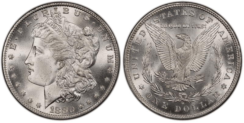 1880 (O) Morgan Dollar