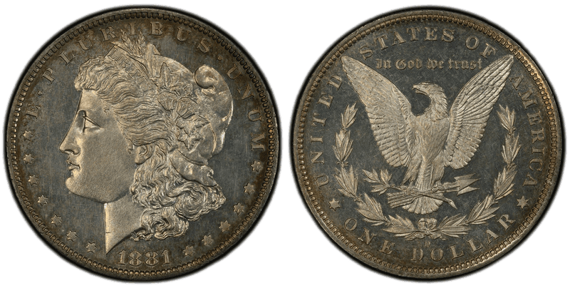 1881 (O) Proof Morgan Dollar