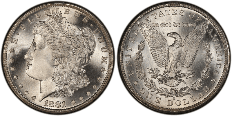1881 (S) Morgan Dollar