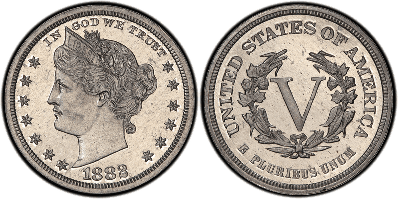 1882 Proof Nickel Pattern - J-1689