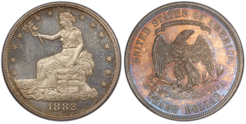 1882 Trade Dollar