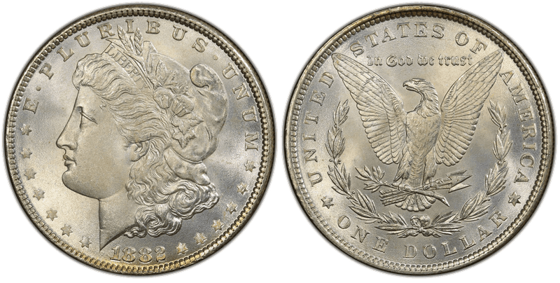 1882 Morgan Dollar