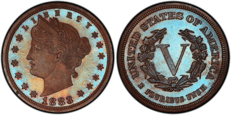 1883 Proof Nickel Pattern - J-1715