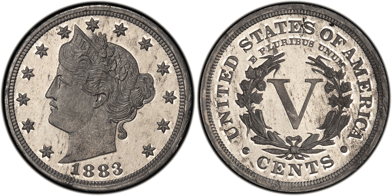 1883 Proof Nickel Pattern - J-1720