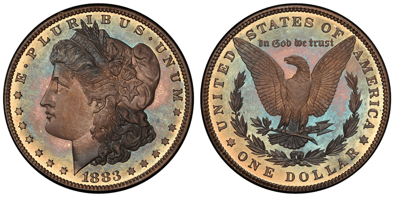 1883 Proof Morgan Dollar