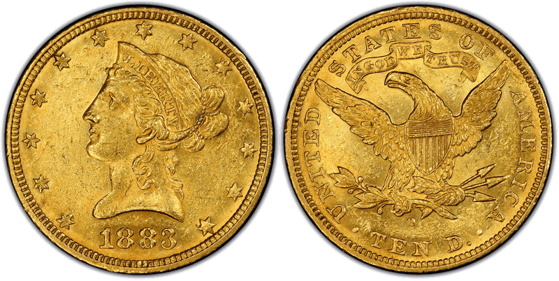 1883 (O) Liberty Head Eagle