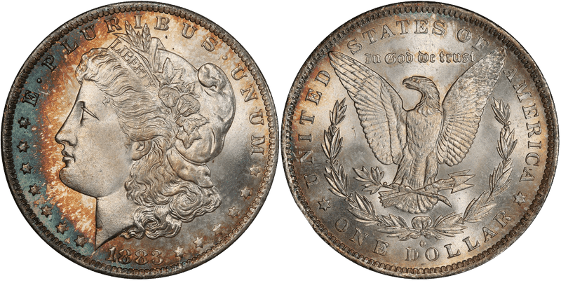 1883 (O) Morgan Dollar