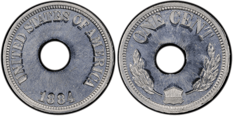 1884 Proof Cent Pattern - J-1722