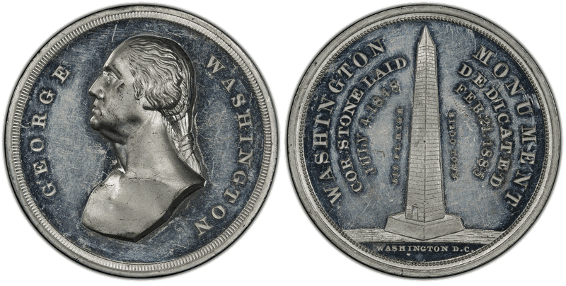 1885 HK-145, Washington Monument Dollar