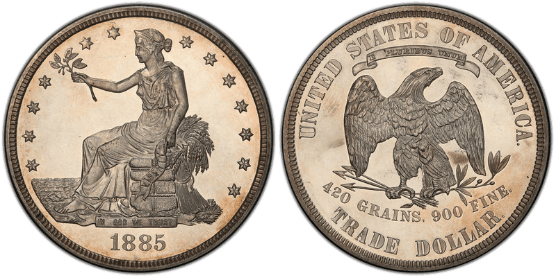 1885 Trade Dollar
