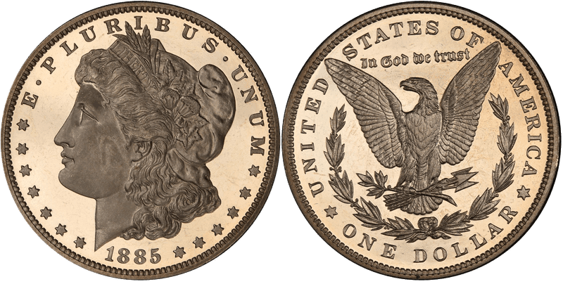 1885 Proof Morgan Dollar