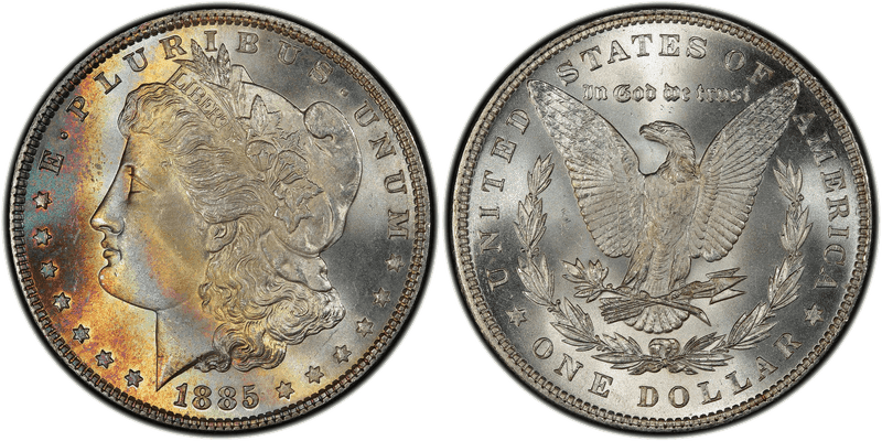 1885 Morgan Dollar