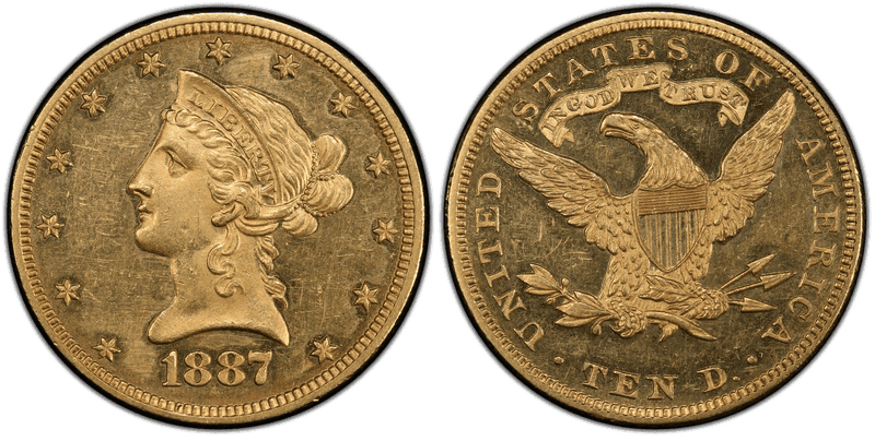 1887 Liberty Head Eagle
