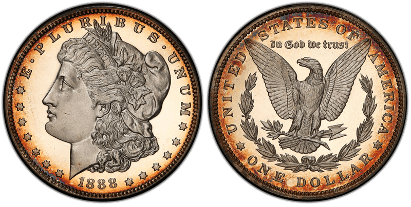 1888 Proof Morgan Dollar
