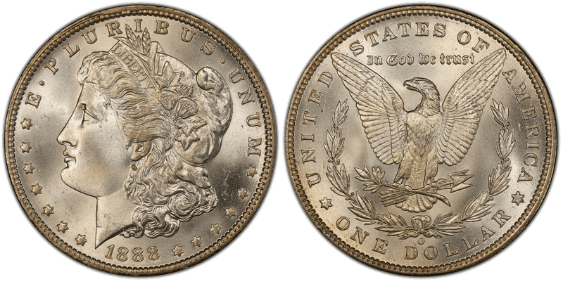 1888 (O) Morgan Dollar