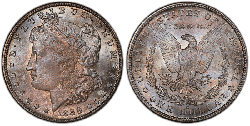 1888 (S) Morgan Dollar