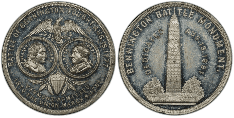 1891 White Metal So-Called Dollar HK-153, Stark-Warner Dollar