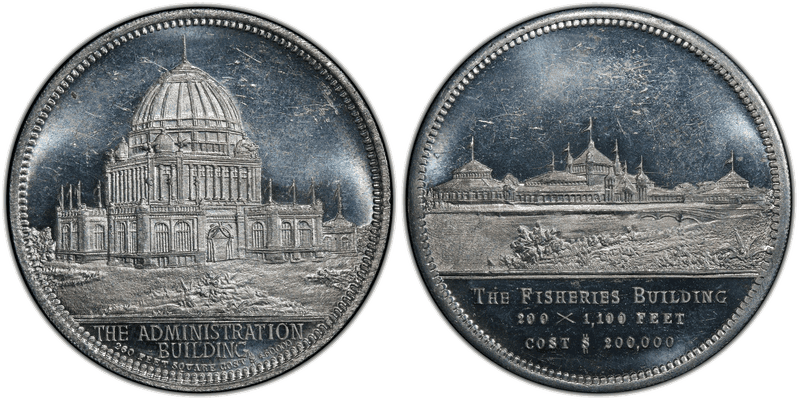 1892 HK-177a, World's Columbian Expo Dollar