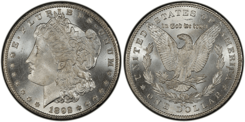 1892 (CC) Morgan Dollar