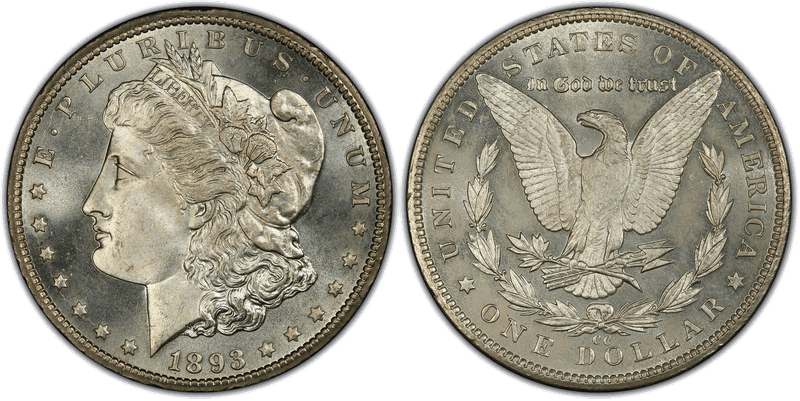 1893 Morgan Dollar