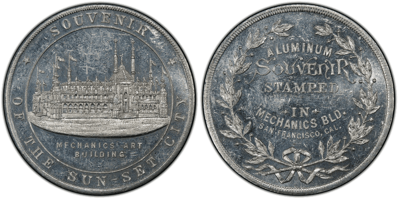 1894 HK-253, California Midwinter Expo Dollar