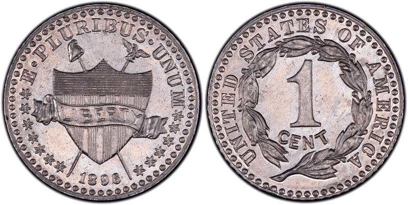1896 Proof Cent Pattern - J-1769