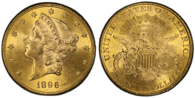 1896 Liberty Head Double Eagle