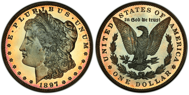 1897 Proof Morgan Dollar