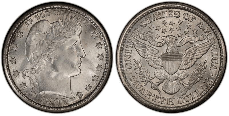 1897 Barber Quarter