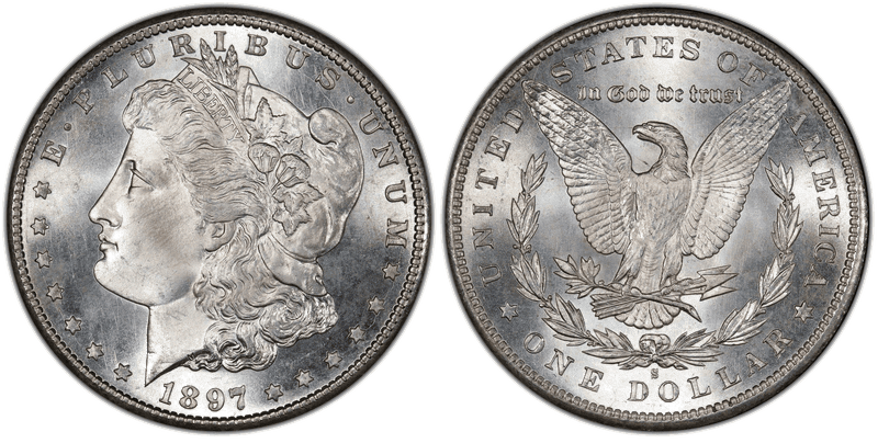1897 (S) Morgan Dollar